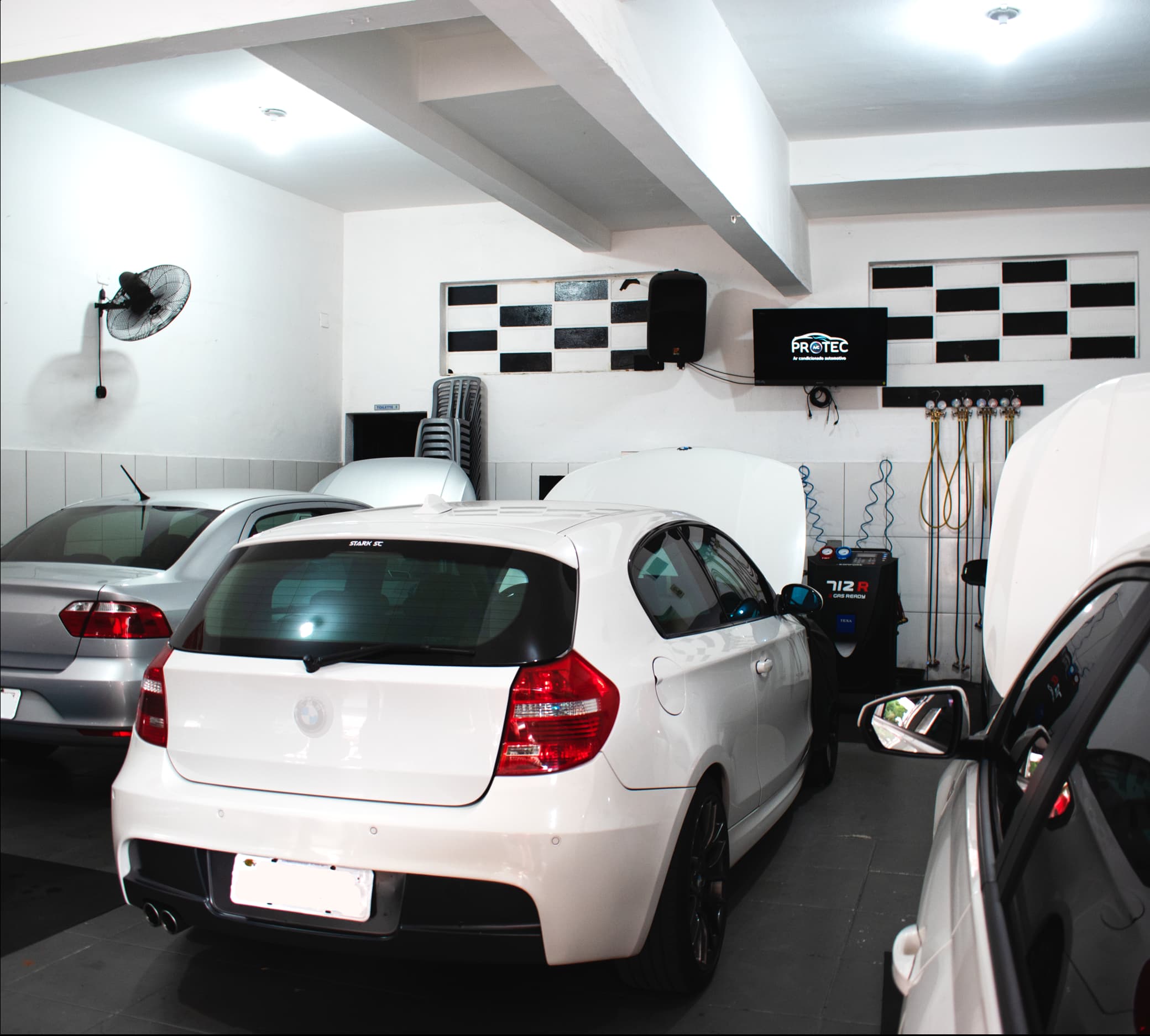 Oficina da Protec Ar Condicionado Automotivo