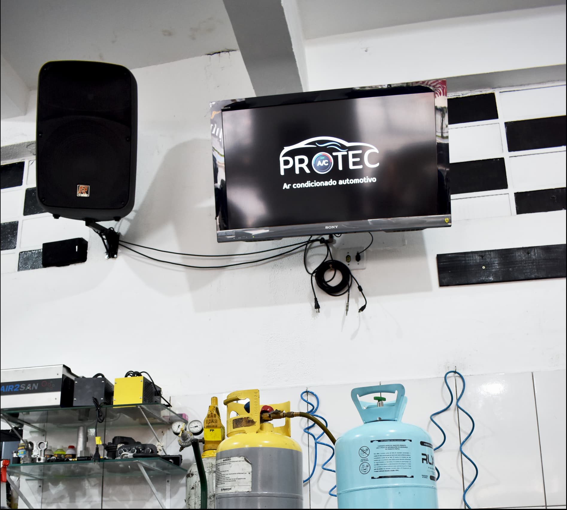 Oficina da Protec Ar Condicionado Automotivo 2