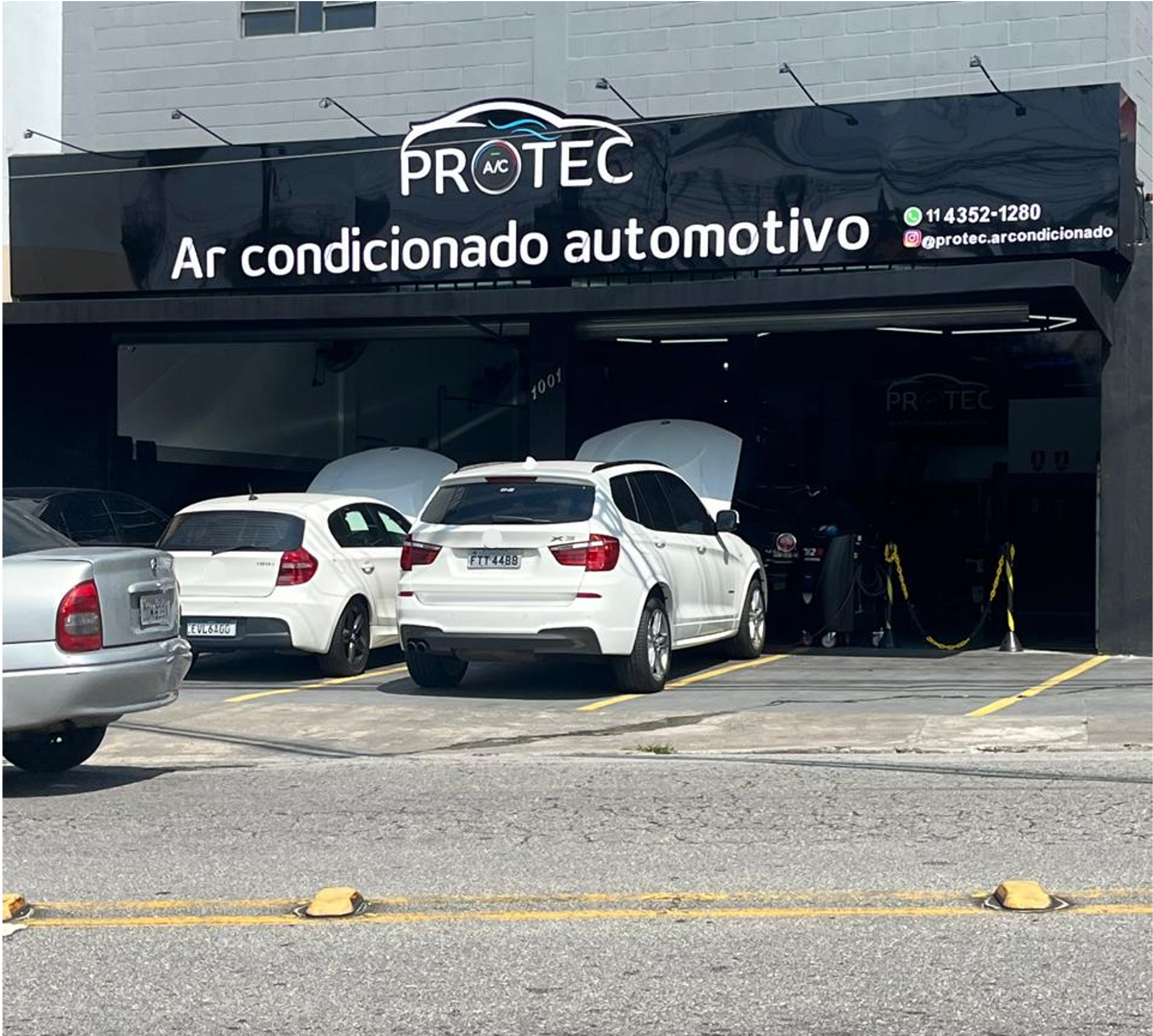 Fachada da Protec Ar Condicionado Automotivo